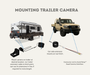 AutoChimp™ Pro HD Trailer Camera Kit | 16m Extension Cable + Hitch Break Point | AC-PRO-CAM-KIT-TRAILER | Mounting Trailer Camera