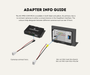 AutoChimp™ Pro HD Universal Camera Kit | 6V–12V Front or Rear Configurable | SKU: AC-PRO-CAM-KIT | Adapter Info Guide