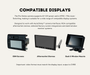 AutoChimp™ Pro HD Universal Camera Kit | 6V–12V Front or Rear Configurable | SKU: AC-PRO-CAM-KIT | Compatible Displays