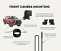 AutoChimp™ Pro HD Universal Camera Kit | 6V–12V Front or Rear Configurable | SKU: AC-PRO-CAM-KIT | Front Camera Mounting