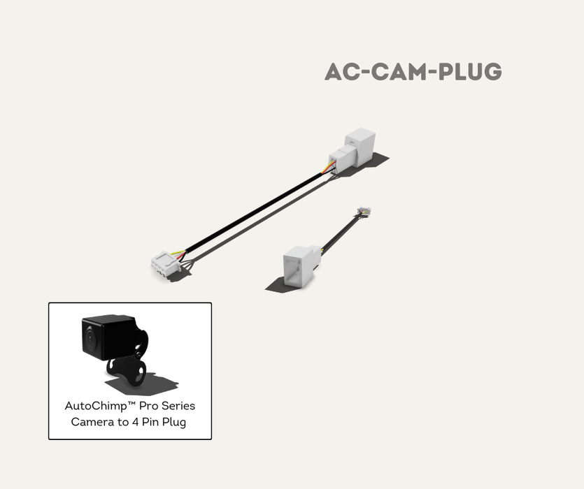 AutoChimp™ Pro Series Camera Connector | PLUG Type Main