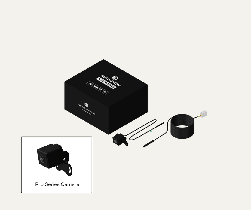 AutoChimp™ Pro Series HD Camera | Universal Front or Rear Configurable | 6v–12v, NTSC/PAL Auto Switching | AC-PRO-CAM