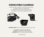 AutoChimp™ QuadCam Harness for Suzuki (2015–2024) | Plug & Play | SKU: AC-QUAD-HRN-SUZUKI-2015 | Compatible Cameras