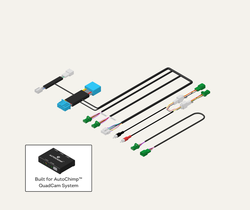 AutoChimp™ QuadCam Harness for Suzuki (2015–2024) | Plug & Play | SKU: AC-QUAD-HRN-SUZUKI-2015 | Main