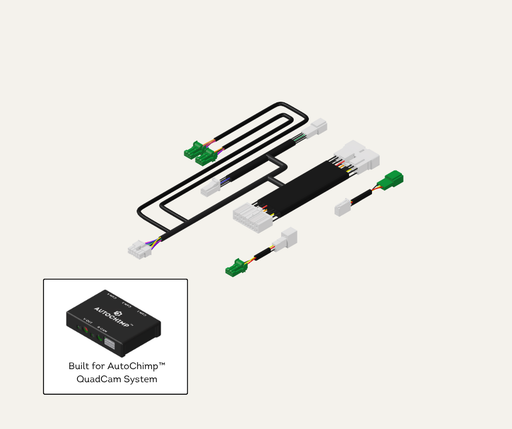 AutoChimp™ Quad Camera Harness for Isuzu (2012–2024) | Plug & Play | SKU: AC‑QUAD‑HRN‑ISU‑2012 | Main