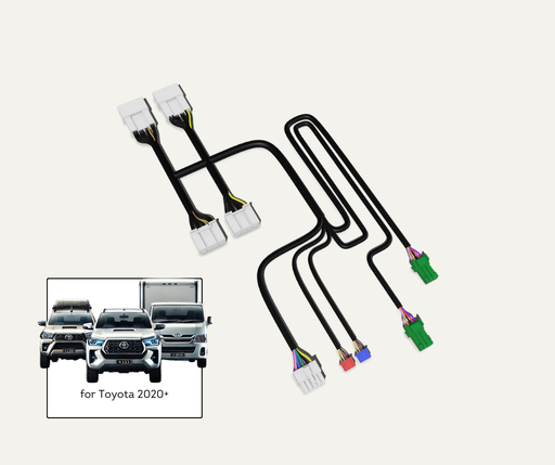 AutoChimp™ Quad Camera Harness for Toyota (2020–2024) | Plug & Play Wiring for Multi-Camera Systems | Main