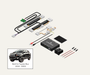 AutoChimp™ Quad Camera Kit for Toyota Hilux (2014–2020) | Full System with Dual Switch Control | AC-QUAD-HILUX-2014 | Main Image