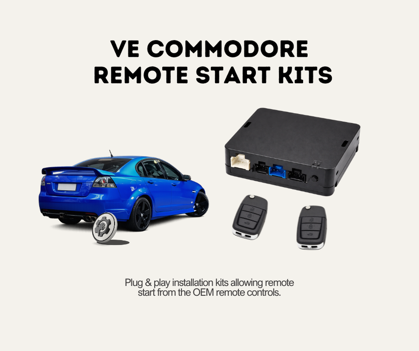 AutoChimp™ Remote Start Kit for Holden VE Commodore | Plug & Play System | AC-RS-VE-AUTO | Place Holder for Kits