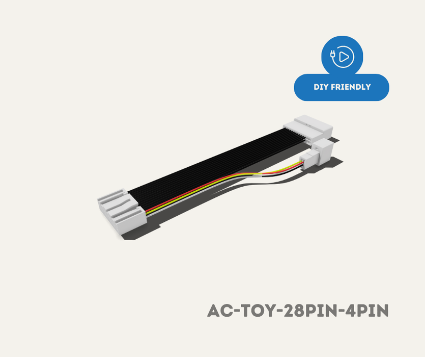 AutoChimp™ Reverse Camera Adapter for Toyota Landcruiser 70 Series (2023–2024) | 28-Pin Integration Harness