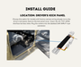 AutoChimp™ Reverse Camera Interface Harness for Toyota LandCruiser 70 Series (2024+ Facelift) | 12-Pin Full Pass-Through Camera Input Harness | SKU: AC-TOY-12PIN | Install Guide