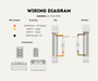 AutoChimp™ Reverse Camera Interface Harness for Toyota LandCruiser 70 Series (2024+ Facelift) | 12-Pin Full Pass-Through Camera Input Harness | SKU: AC-TOY-12PIN | Wiring Diagram