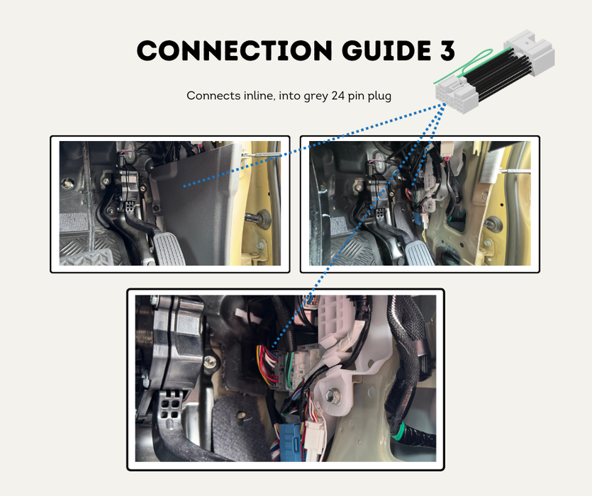 AutoChimp™ Reverse Camera Kit | Toyota LandCruiser 70 Series (2014–2023) | Connection Guide 3