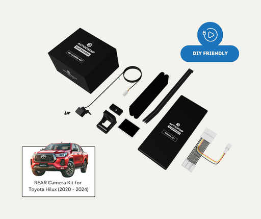 AutoChimp™ Reverse Camera Kit for Toyota Hilux 2020 - 2024 | 48v Compatible