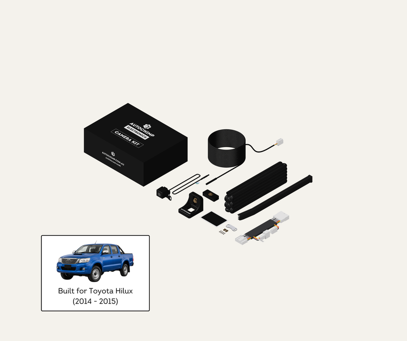 AutoChimp™ Reverse Camera Kit for Toyota Hilux N70 (2014–2015) | Plug & Play | SKU: AC-TOY-RC3 | Main