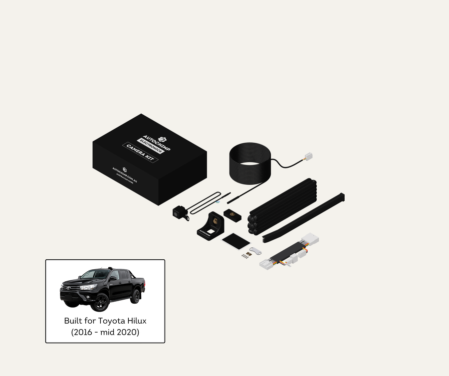AutoChimp™ Reverse Camera Kit for Toyota Hilux N80 (2016–2020) | Plug & Play | SKU: AC-TOY-RC4 | Main