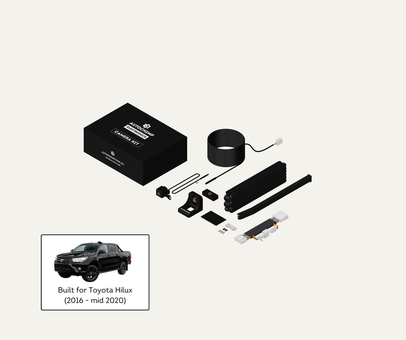AutoChimp™ Reverse Camera Kit for Toyota Hilux N80 (2016–2020) | Plug & Play | SKU: AC-TOY-RC4 | Main