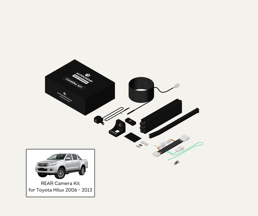 AutoChimp™ Reverse Camera Kit for Toyota Hilux (2006–2013) | for Non-Touchscreen Stereo Models | SKU: AC-TOY-RC1 | Main