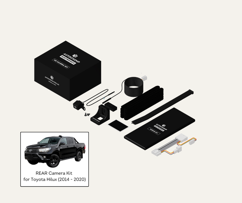 AutoChimp™ Reverse Camera Kit for Toyota Hilux (2014–2020) | AC-TOY-RC4 | Main