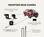 AutoChimp™ Reverse Camera Kit for Toyota Hilux (2020–2025) | Plug & Play | 48V Hybrid Compatible | SKU: AC-TOY-RC6 | Mounting Rear Camera