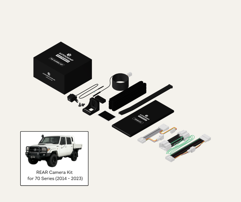 AutoChimp™ Reverse Camera Kit for Toyota LandCruiser 70 Series (2014–2023) | AC-TOY-RC7 | Main