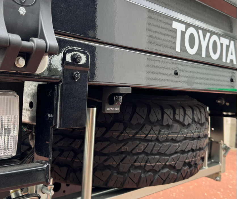 AutoChimp™ Reverse Camera Kit for Toyota Landcruiser 70 Series (2024-2026) | SKU: AC-TOY-RC8-RC9 | Example 1