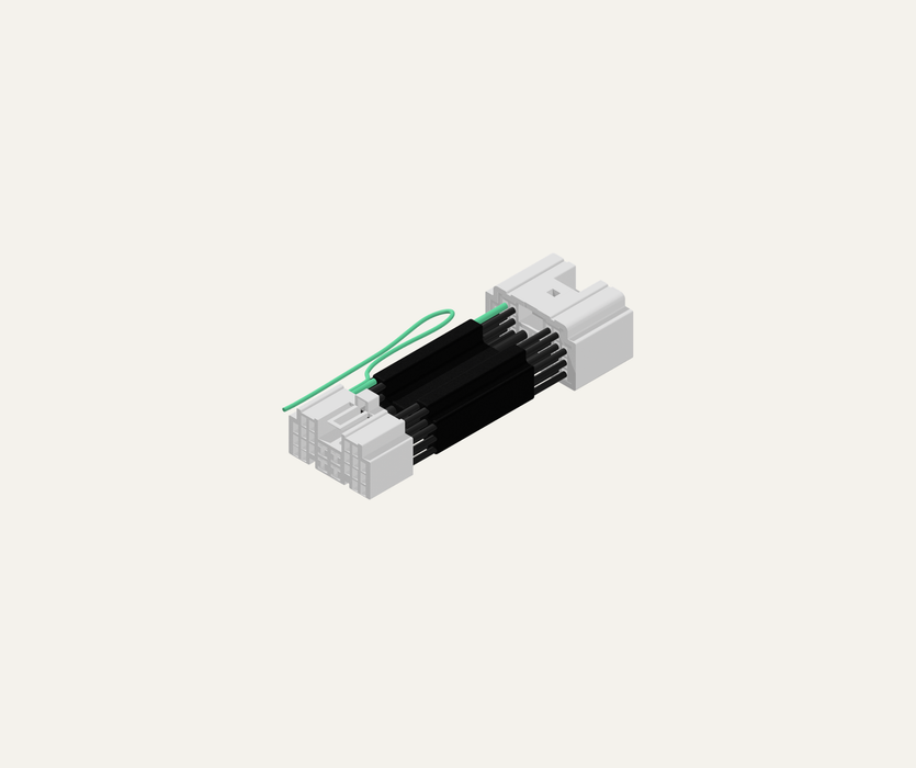 AutoChimp™ Reverse Light Trigger Harness for Toyota LandCruiser 70 Series (2014–2025) | 24-Pin Reverse Signal Patch Harness | SKU: AC-TOY-24PIN-70SERIES | Product Image