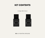 AutoChimp™ Single USB Mounting Kit for Toyota | 2-Pack | SKU: AC-MOUNTING-SINGLEUSB | Kit Contents