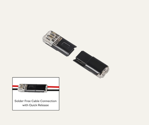 AutoChimp™ SnapLock Inline Connector | 2-Pin Quick Plug | AC-SNAP-INLINE