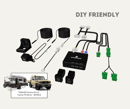 AutoChimp™ Trailer Camera Kit | Toyota 70 Series Landcruiser (2024+) | AC-TRAILER-70SERIES-2024 Main