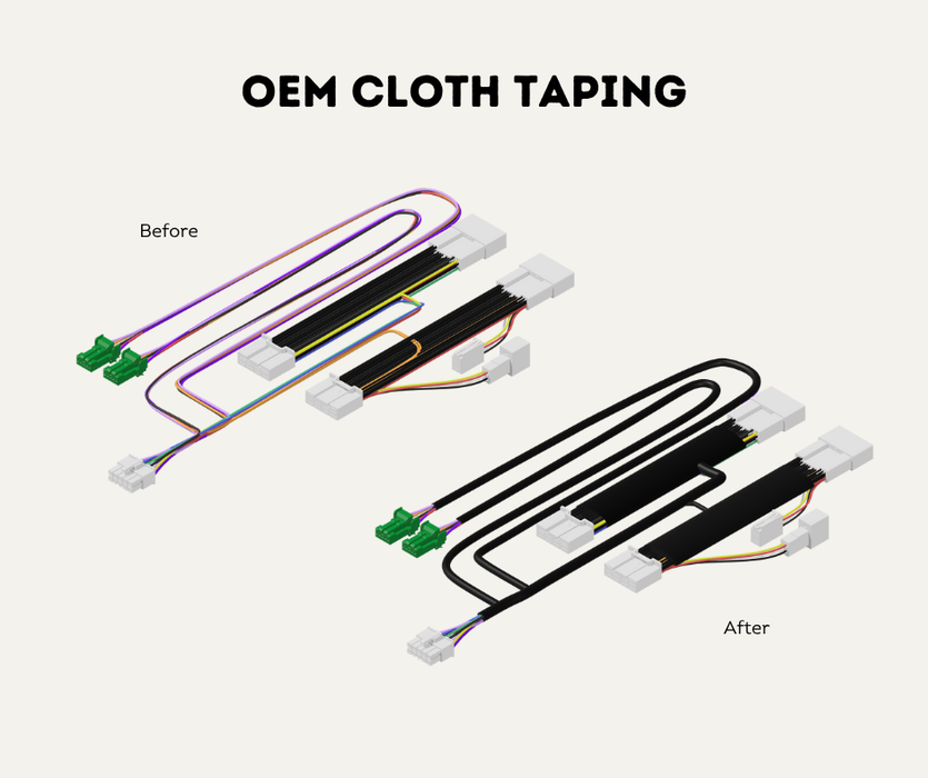 AutoChimp™ Trailer Camera Kit for Toyota Hilux (2020 - 2025) | Plug & Play System | SKU: AC-TRAILER-HILUX-2020 | OEM Cloth Taping