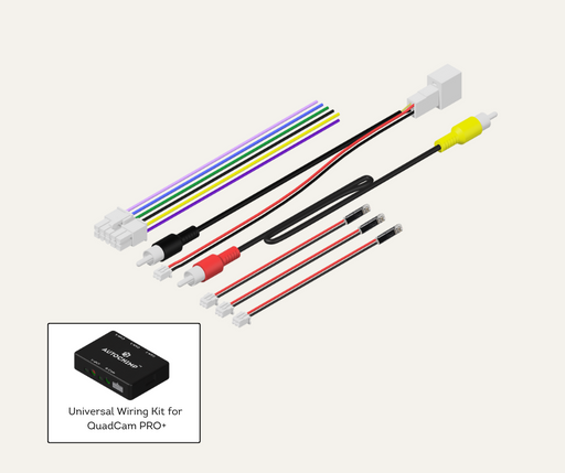 AutoChimp™ Universal Harness Kit | For QuadCam PRO+ & Aftermarket Installations | AC-QUAD-HRN-UNIV