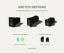 AutoChimp™ Universal Harness Kit | For QuadCam PRO+ & Aftermarket Installations | Switch Options