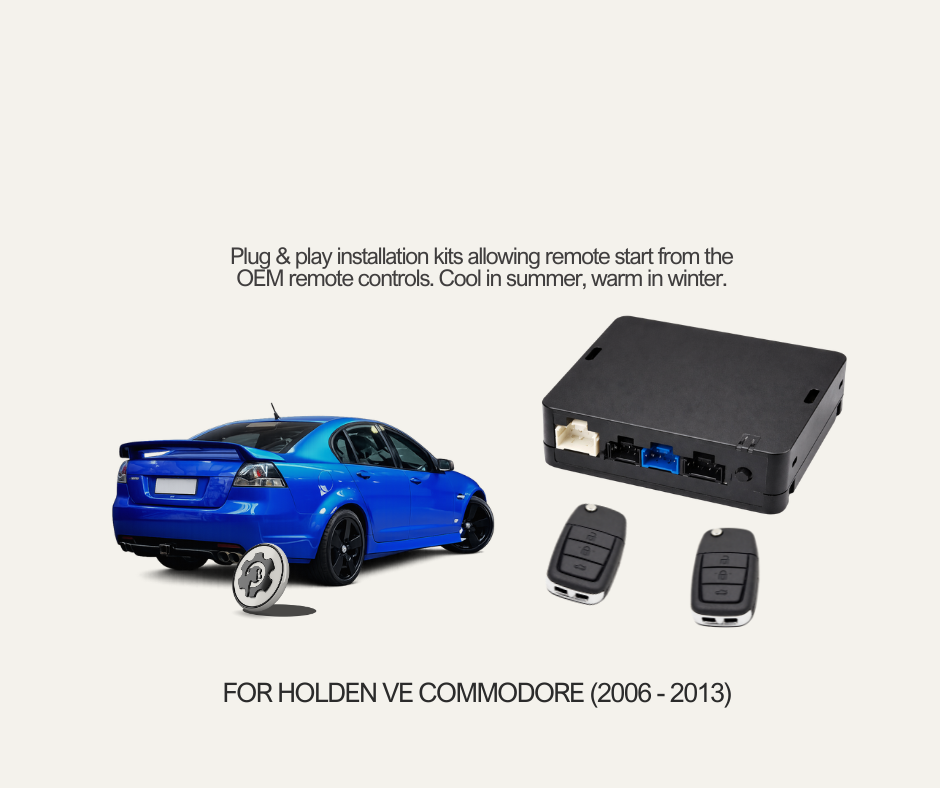 AutoChimp™ Remote Start Kits for Holden VE Commodore