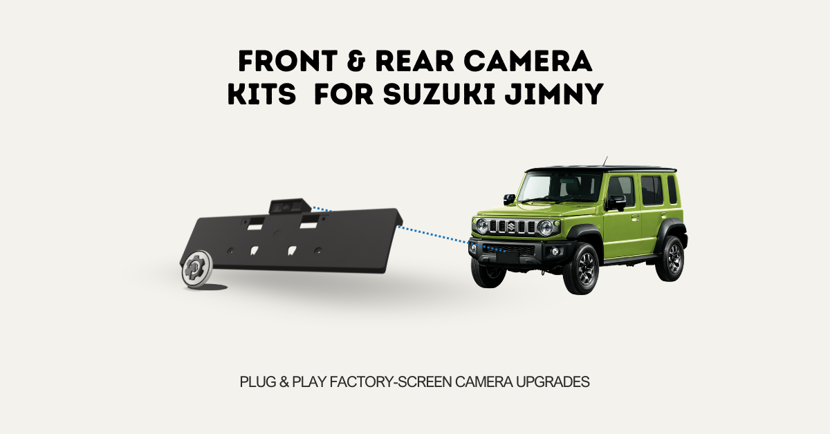 Front & Rear Camera Kits for Suzuki Jimny | Camera Upgrades  for Suzuki Jimny JB74 & JB64 Models
