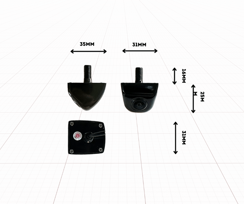 AutoChimp Pro HD OEM Camera with Connection Kit | Universal HD Reverse Camera | AC-PROOEM-CAM-KIT - AutoChimp Electronics