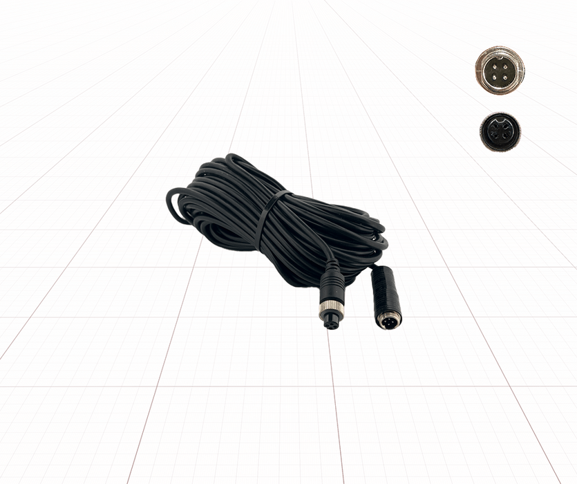 AutoChimp Rugged HD Camera Extension Cable | Selectable Lengths | AC-RUGGED-EXTN - AutoChimp Electronics